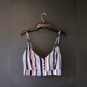 Ambiance large blue women's crop top 💙